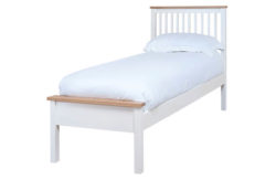 Silentnight Montreal Single Bed Frame - Two Tone.